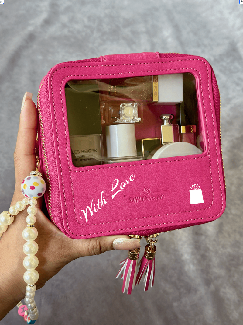 Personalized Wristlet Case | Custom Name Travel Pouch & Wallet