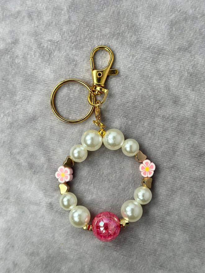 Beaded Bracelet Keychain | Bag Charm